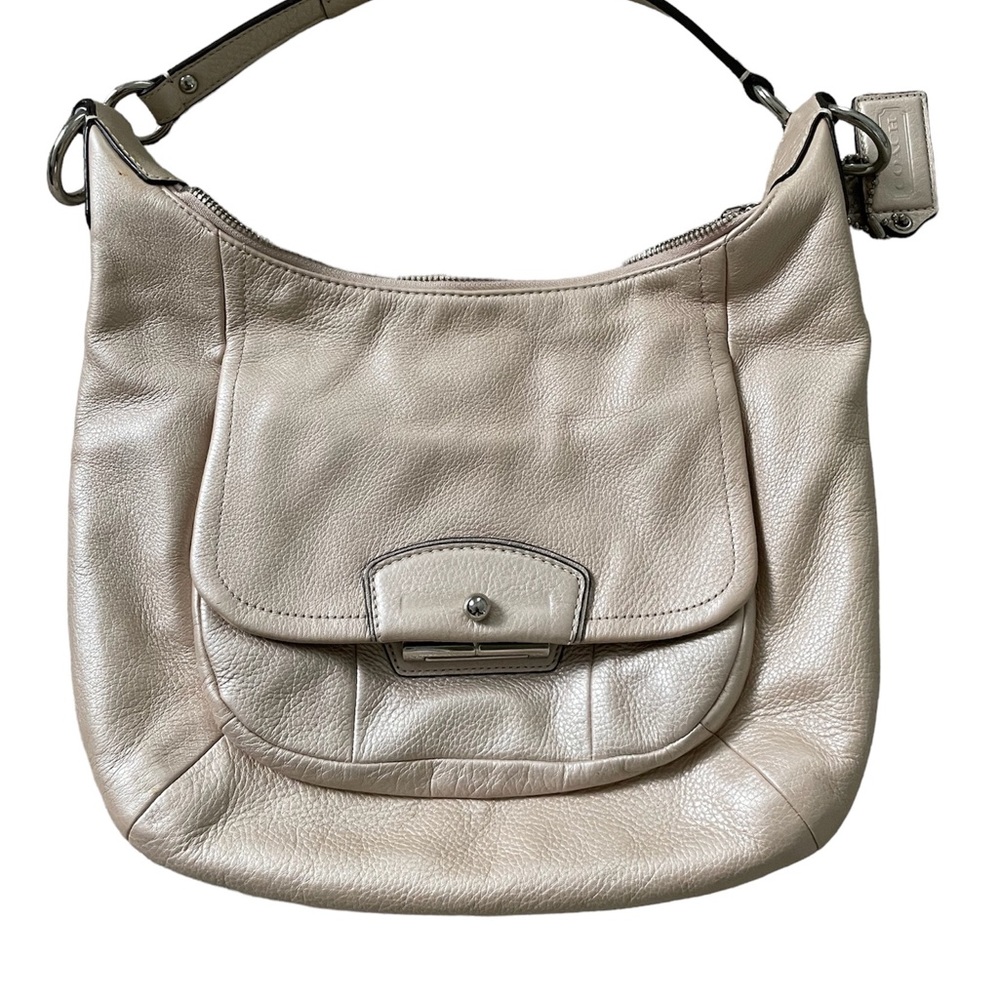 COACH Kristin luminescent hobo bag L1126-19303 pre-loved condition